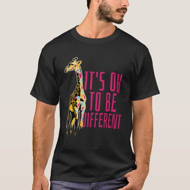 It'S Ok To Be Different T-Shirt (Front)