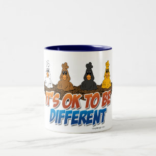 It's OK To be Different Two-Tone Coffee Mug