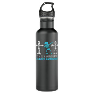 Its Ok To Be Little Different T1D Type 1 Diabetes 710 Ml Water Bottle