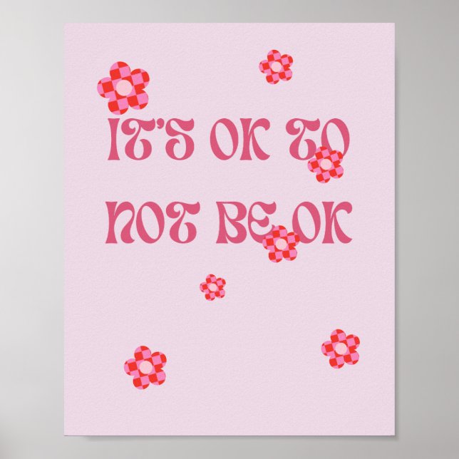 It's ok to not be ok poster (Front)