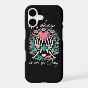 Its Ok To Not Ok Skeleton Hands With Heart Minimal