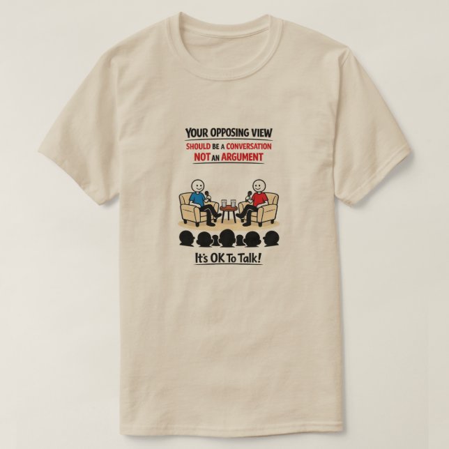 It's OK To Talk (13) T-Shirt (Design Front)