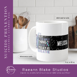 It's Okay Suicide Prevention Jumbo Ceramic Mug