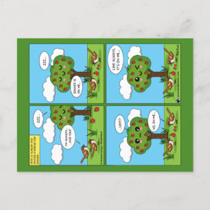 It's on Me... Comic Postcard