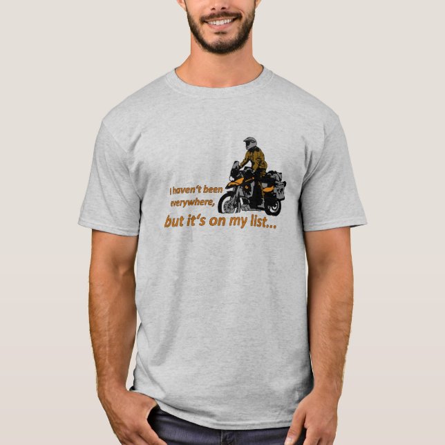 it's on my list... T-Shirt (Front)