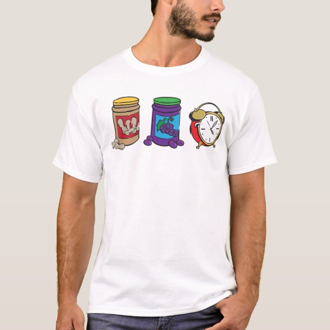 It's Peanut Butter Jelly Time! T-Shirt (Front)