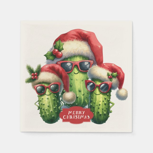 It's Pickle Time Napkin (Front)