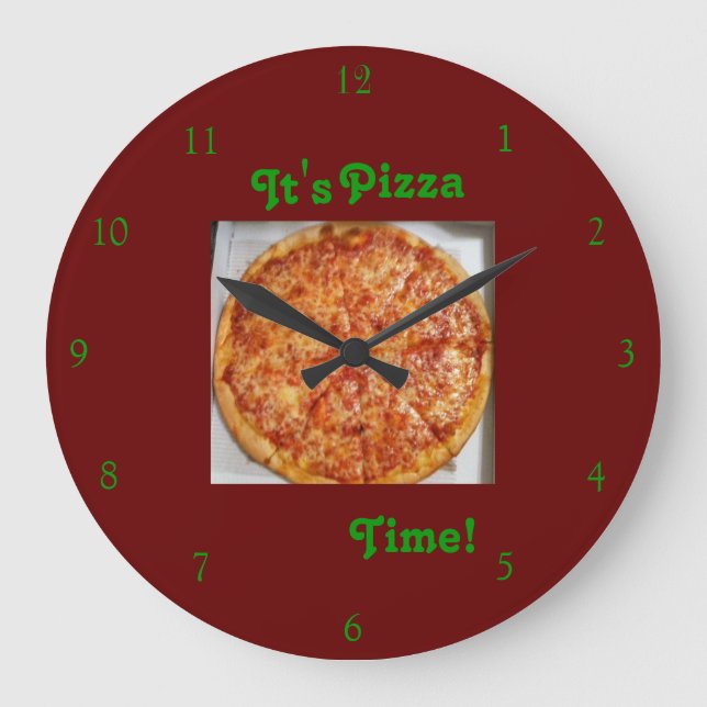 It's Pizza Time! Clock (Front)