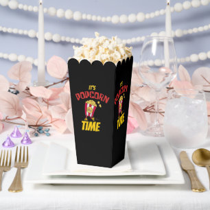 It's Popcorn Time Funny Favor Box