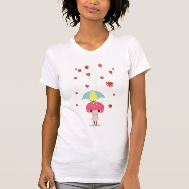 It's Raining Fruits: Strawberry T-shirt (Front)