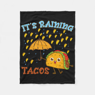 Its Raining Tacos Cinco De Mayo Funny Mexican Boy Fleece Blanket
