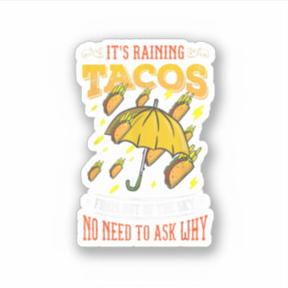It's Raining Tacos Funny Taco Kids Girls Boys Gift