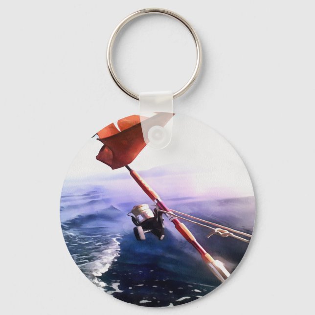 It's Reel - Gone Fishing Keychain (Front)