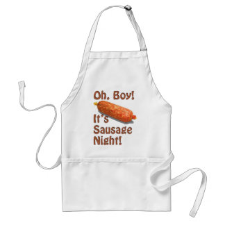 It's Sausage Night! Standard Apron