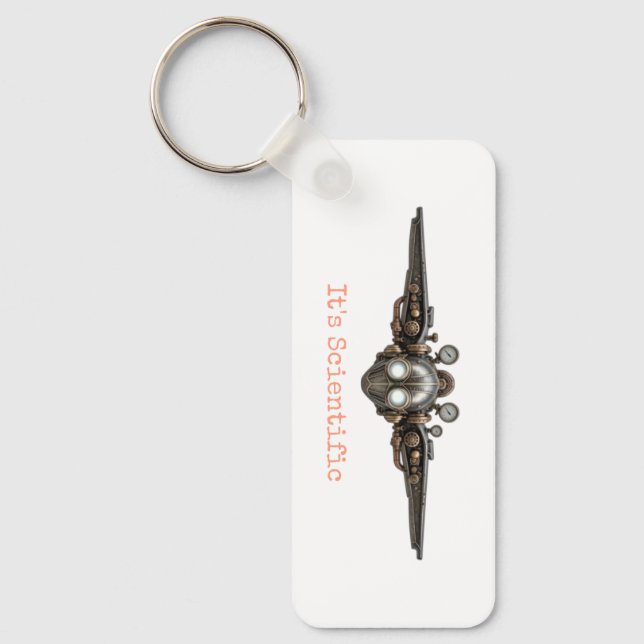It's Scientific Keychain (aluminum)  (Front)