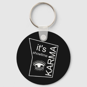 It's Showtime Karma Keychain