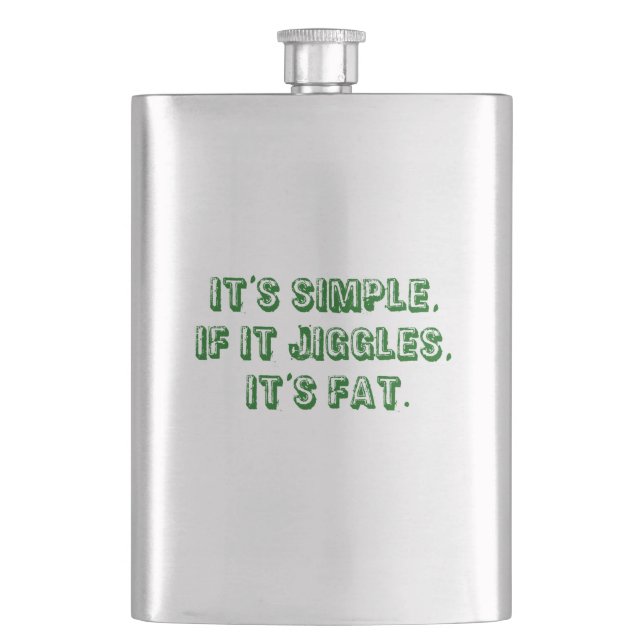 It's simple hip flask (Front)
