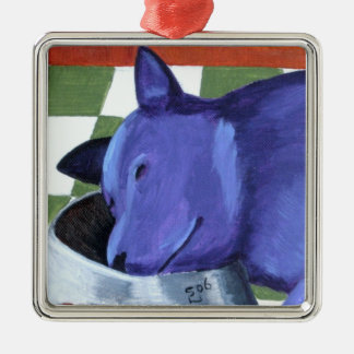 It's sixo'clock somewhere metal ornament