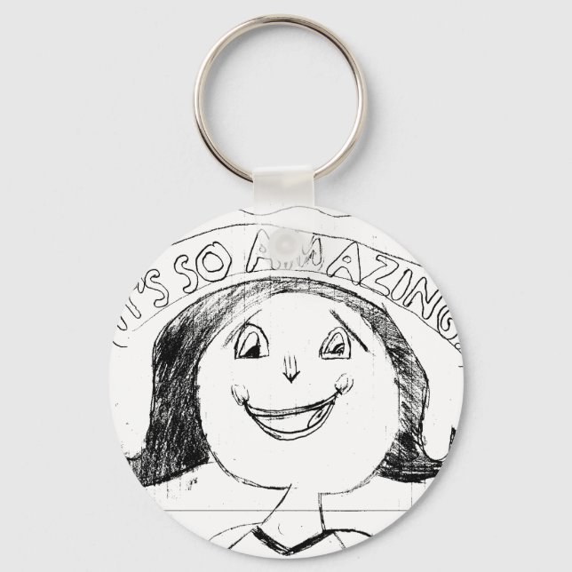 IT'S SO AMAZING KEYCHAIN (Front)