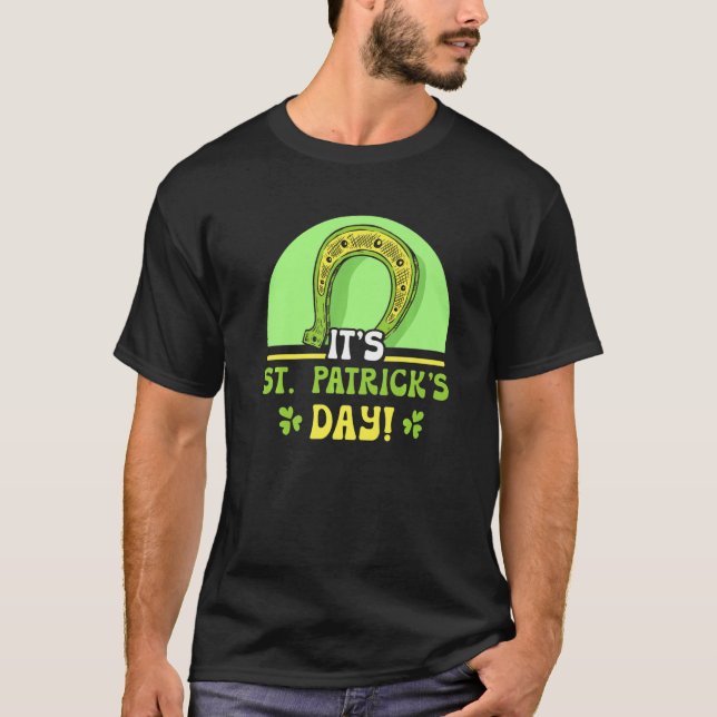 It's St Patrick's Day Ireland St Patricks Day Iris T-Shirt (Front)