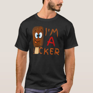 It's Summer   Popsicle Stick Im A Licker Summer Ou T-Shirt