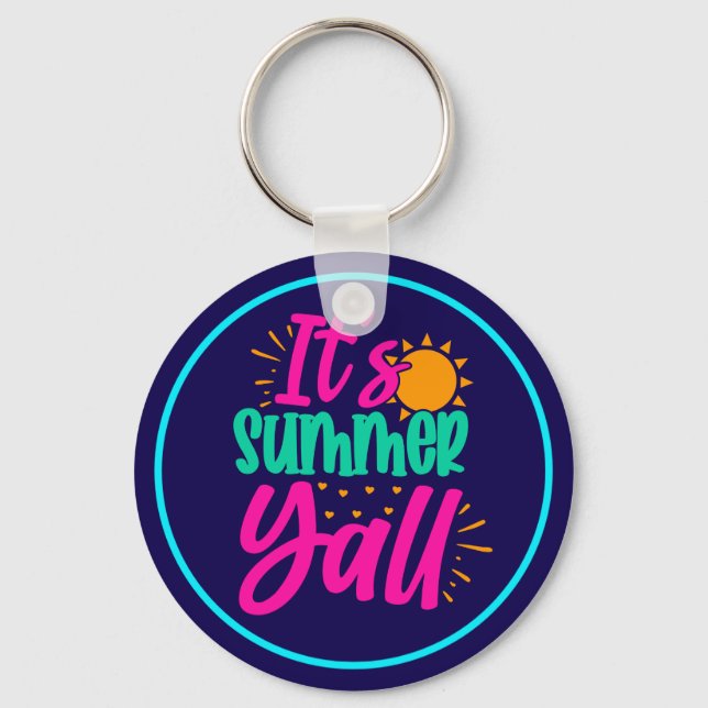 It's Summer Y'all-54808 Keychain (Front)