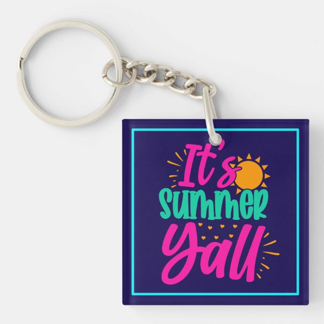 It's Summer Y'all-54808 Keychain (Front)