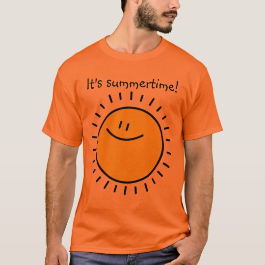 It's summertime! customizable t-shirt