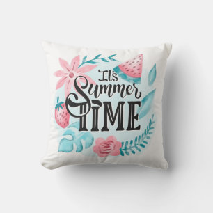 It's Summertime Outdoor Pillow