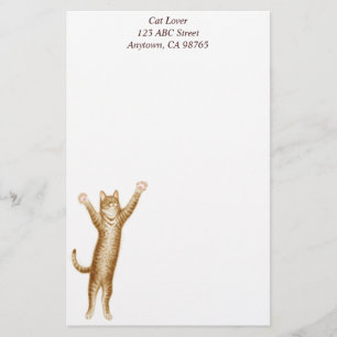 Its Super Kitty Customizable Stationery