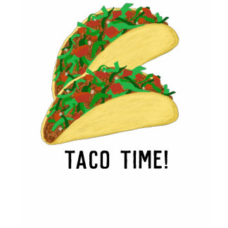IT'S TACO TIME cute tacos T-Shirt