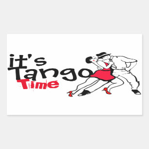 It's Tango Time Sticker
