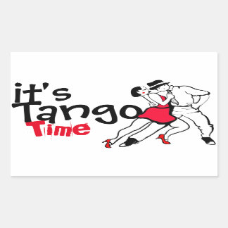 It's Tango Time Sticker