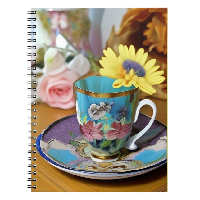 It's Tea Time  Notebook (Front)