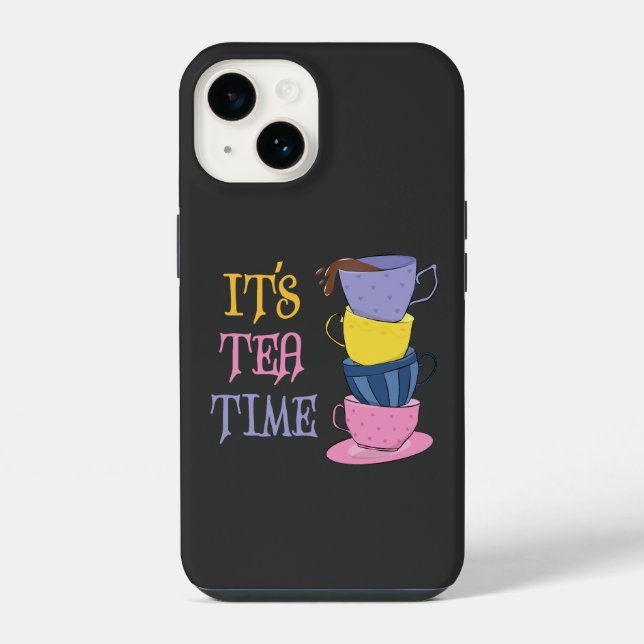 It's Tea Time - Tea Lover iPhone Case (Back)