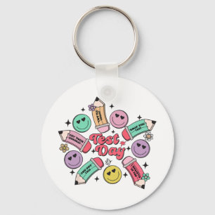 It's Test Day Yall Teacher Team State Testing Wome Keychain