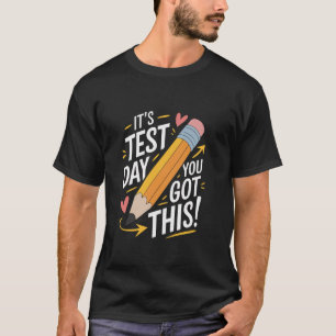 It's Test Day You Got This Teacher Retro Groovy Te T-Shirt
