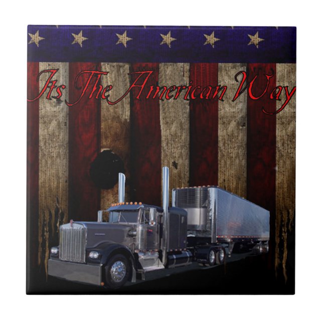 It's the American Way Tile (Front)