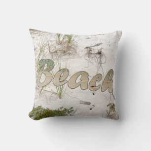 It's The Beach on Your Couch Throw Pillow