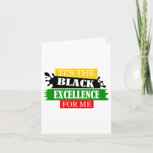 It's The Black Excellence For Me History Month - J Card