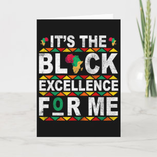 It's The Black History For Me History Month Melani Card