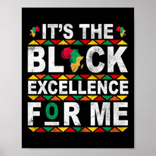 It's The Black History For Me History Month Melani Poster