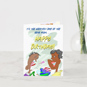 It's the greatest day of the year Mom. Thank You Card