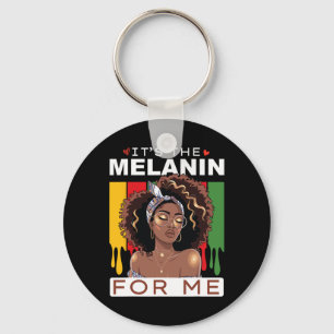 It's The Melanin Bhm African American Black Histor Keychain