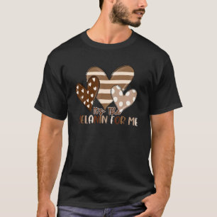 It's The Melanin For Me Heart Chocolate Lover Vale T-Shirt