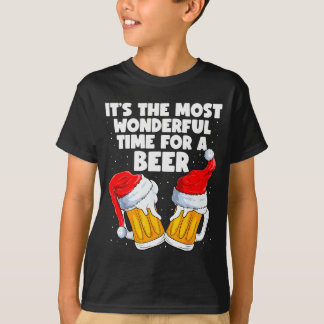 Its The Most Wonderful Time For A Beer Lover Chris T-Shirt