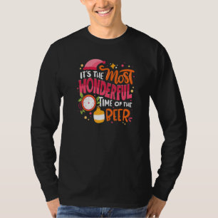 It's The Most Wonderful Time Of The Beer Christmas T-Shirt