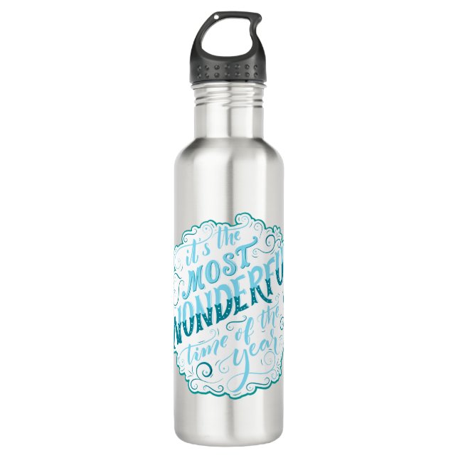It's the Most Wonderful Time of the Year 710 Ml Water Bottle (Front)