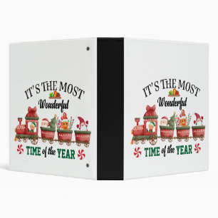 It's The Most Wonderful Time Of The Year Binder