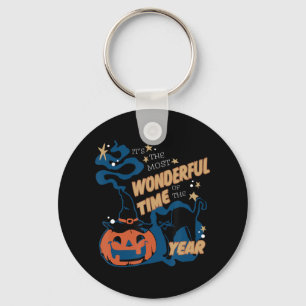 It's the Most Wonderful Time of the Year Black Cat Keychain